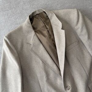 Vintage Levis Action Suit Jacket Mens 48 R Sport Coat Blazer Vintage Tan